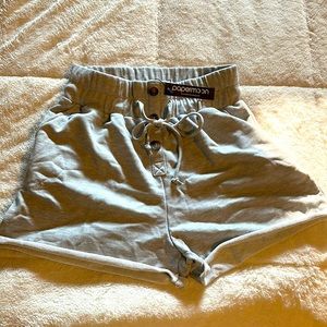 Paper moon cutt off three button shorts